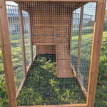 Poulailler Toit Renforcé M toit plastique 6 à 8 poules